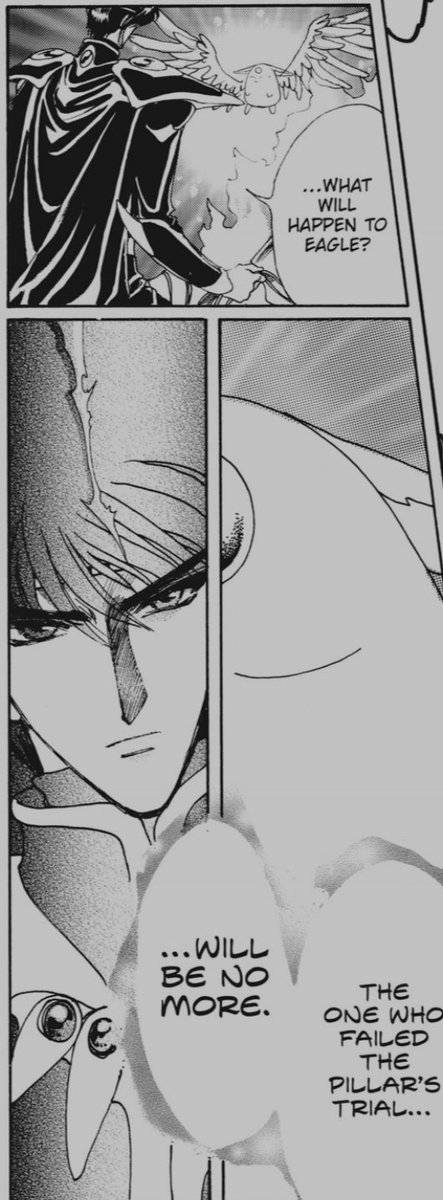 roberta88grace's tweet photo. Can we all appreciate a very Nietzschean Lantis ready to impale God for his significant others? Because I do #Clamp #Rayearth #KillingGod

#ンランテ
#イーグル #光
#クランプ
#魔法騎士レイアース https://t.co/4JWJdIfulO