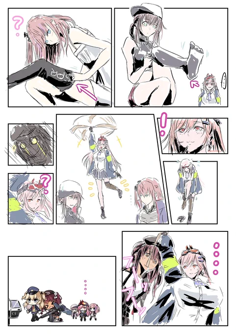 【ドルフロ】お姉ちゃんといっしょ! #ドールズフロントライン #少女前線 #ドルフロ #少女前线 #STAR-15(ドールズフロントライン) #AR-57(ドールズフロントライン) #MCX(ドールズフロントライン) https://t.co/e9EFhimEay 