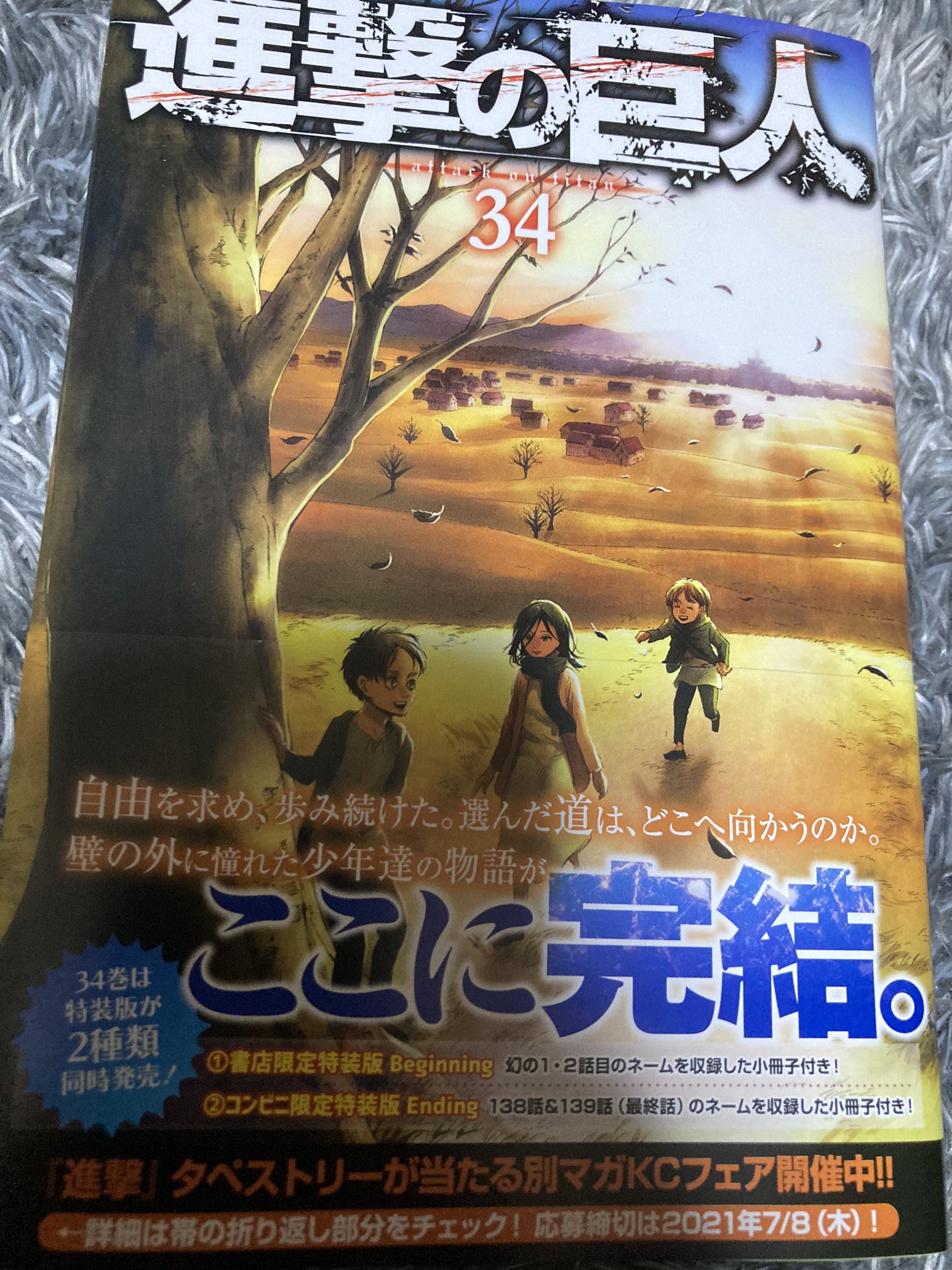 エルネスト 漫画が主食 今日買った漫画 進撃の巨人 最終巻ゲッート 本編が4ページ 本誌より追加されてた オレが本誌を見逃してたわけじゃなければw 言いたいことあるけどネタバレになるからやめときますw 進撃の巨人 T Co 4r3qrd9lmq