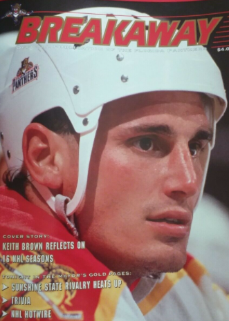 It's #WackyWednesday with Keith Brown, while most remember the defenseman for his 14 seasons with the Blackhawks, he was traded to the Panthers in 1993 and played 2 seasons in Florida before retiring in 1995 #VintageHockey #NHL https://t.co/WRFSFRo5An