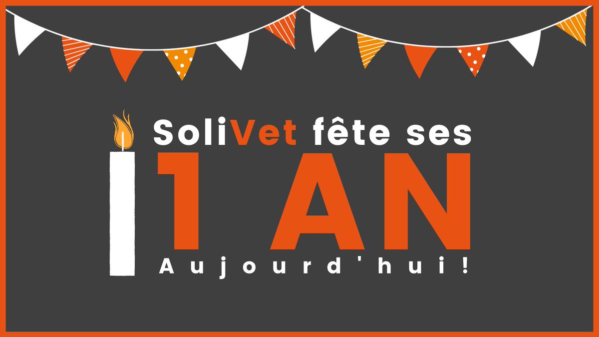 SoliVet souffle sa première bougie !
Après 1 an d'aventures faites de rencontres, de travail acharné et d'interventions de toutes sortes, ce que l'on sait, c'est que SoliVet a fait le vœu de continuer à se démener pour les personnes en situation de précarité et leurs compagnons !