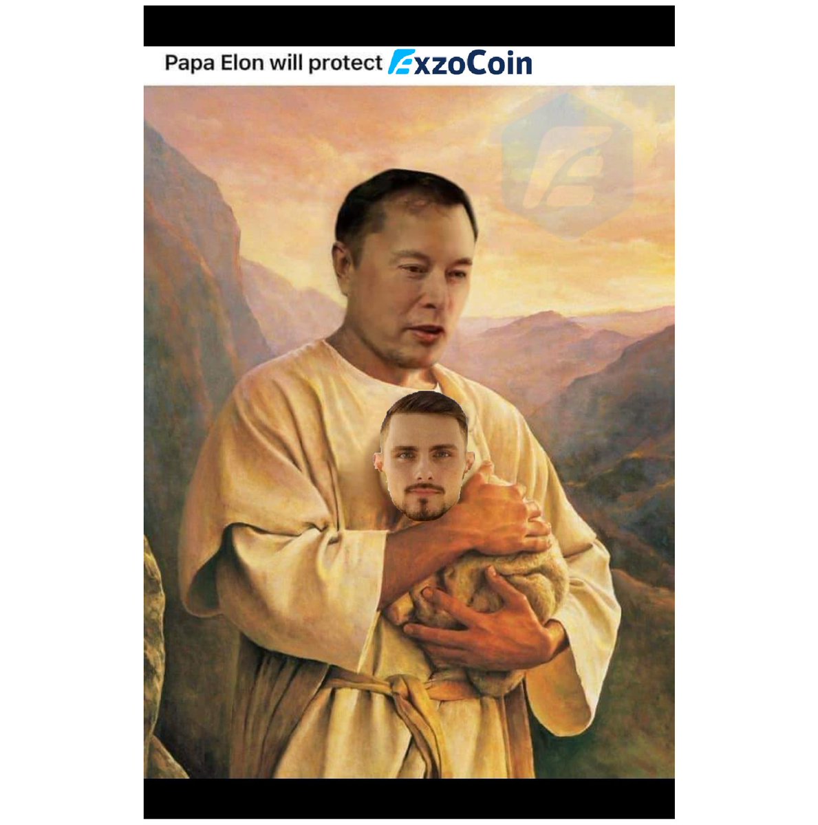 14Paolith's tweet photo. #EXZO 
@EXZOcoin
@elonmusk
@MemeContest

#blockchain
#pumy
#exzo 
#ezxomemecontest
#ceomoments
#meme https://t.co/BVwwGxR0Zf