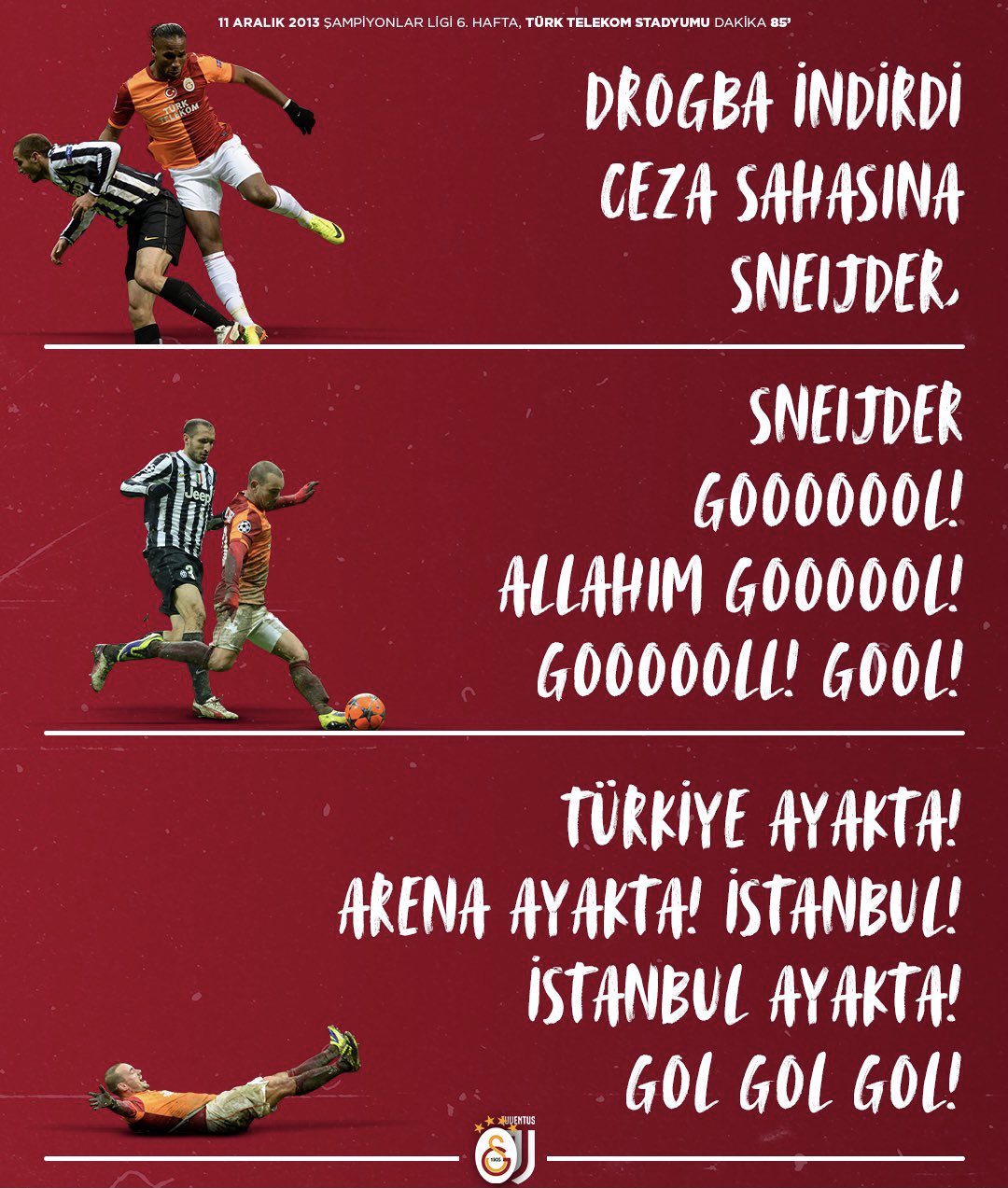 Galatasaray\dan bir Wesley Sneijder geçti.. Happy Birthday     