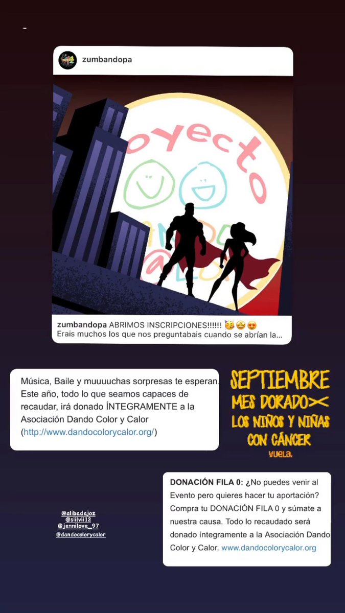 ¡Animaros! Podéis encontrar más información en nuestro Instagram😄🤗💙