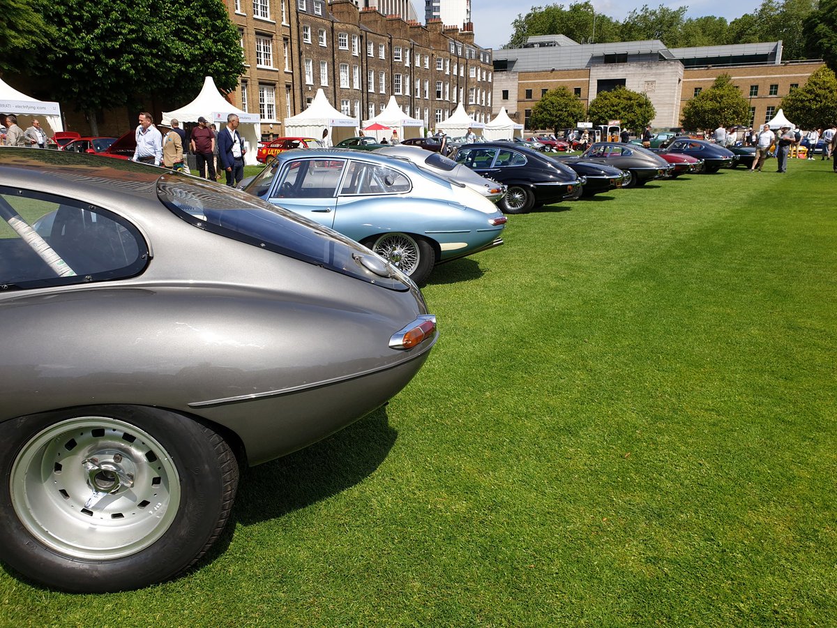 MotoringDiary's tweet photo. We went to the @LondonConcours and what a lovely selection of cars on display. If you are going over the couple of days, enjoy! https://t.co/6c10fO3Co8