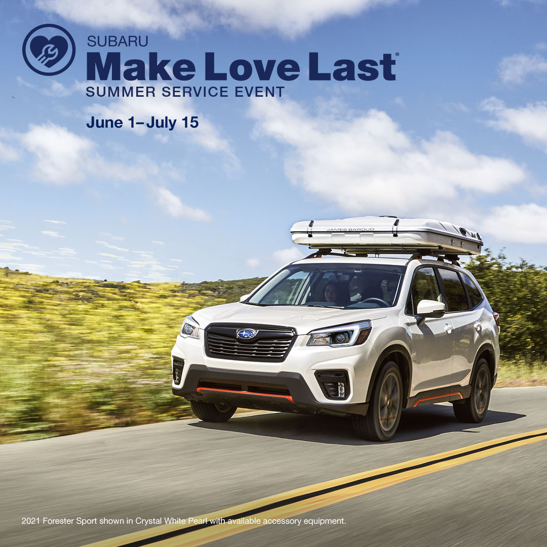 Road trip season is here adventure seekers! Be sure to follow its service intervals based on months passed or miles driven – whichever comes first – and come see us for special savings during our #SummerServiceEvent.