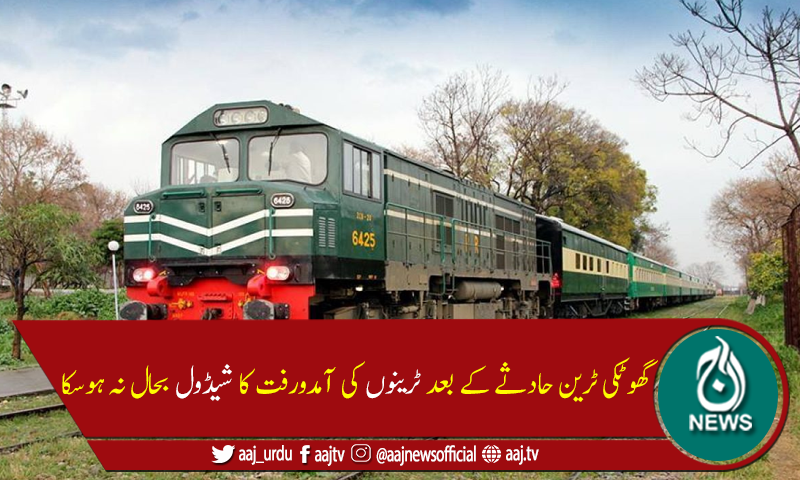 Aaj_Urdu's tweet photo. ملک بھر سے لاہور آنے والی ٹرینیں کئی گھنٹے تاخیر کا شکار
تفصیلات جانیئے:https://t.co/szd3c4k8js
#AajNews #AajUpdates https://t.co/XANL82JmMH