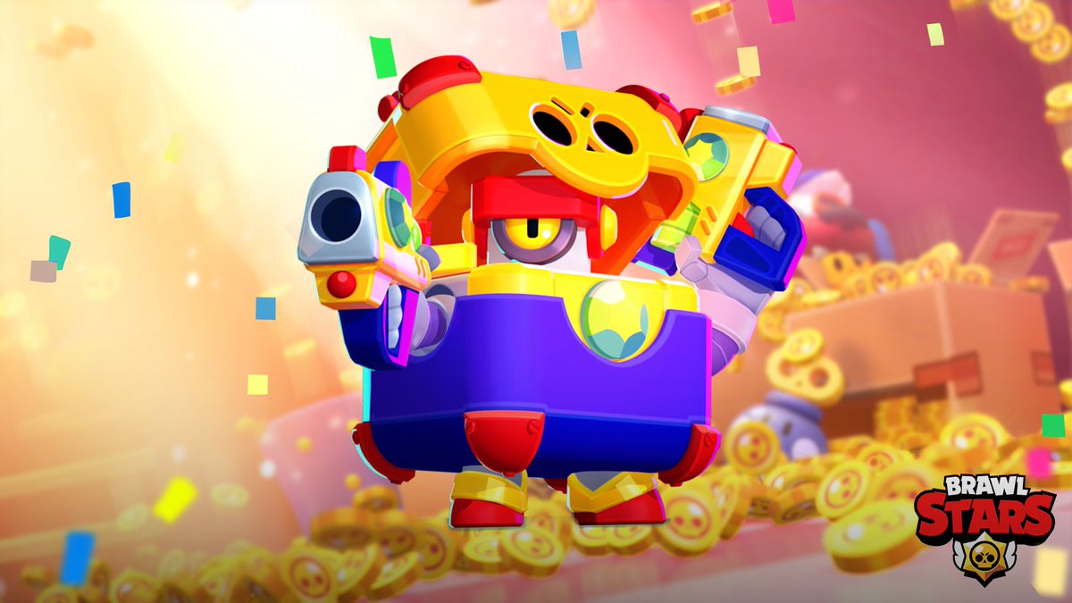 Brawl Stars On Twitter Today Is Brawl Stars 1st Anniversary In China How About If We Celebrate It With 9 Days Of Daily Rewards Including Boxes Pins And A Free Skin - brawl stars free skin code