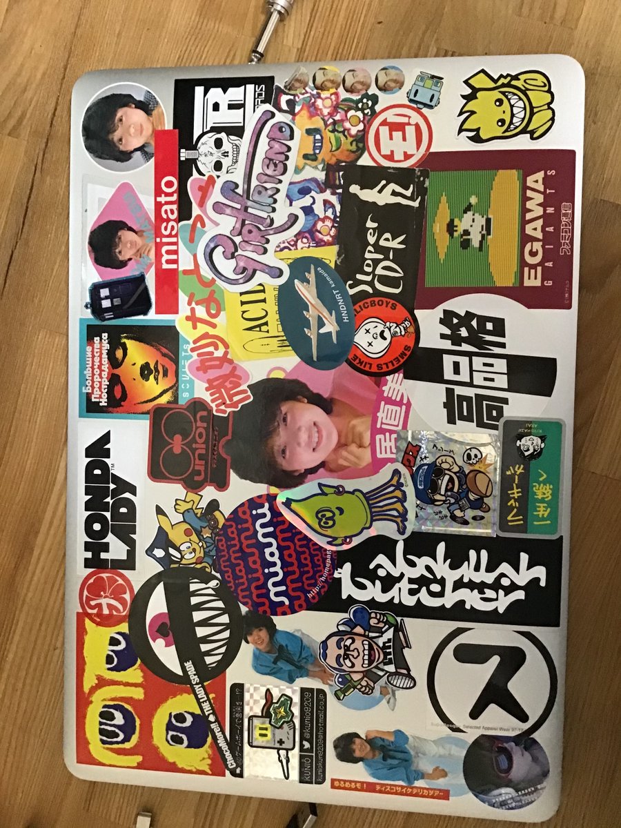 ノートpcに貼ってあるステッカー見せろ に反応した皆さん Togetter ノートpcに貼ってあるステッカー見せろ に反応した皆さん Togetter