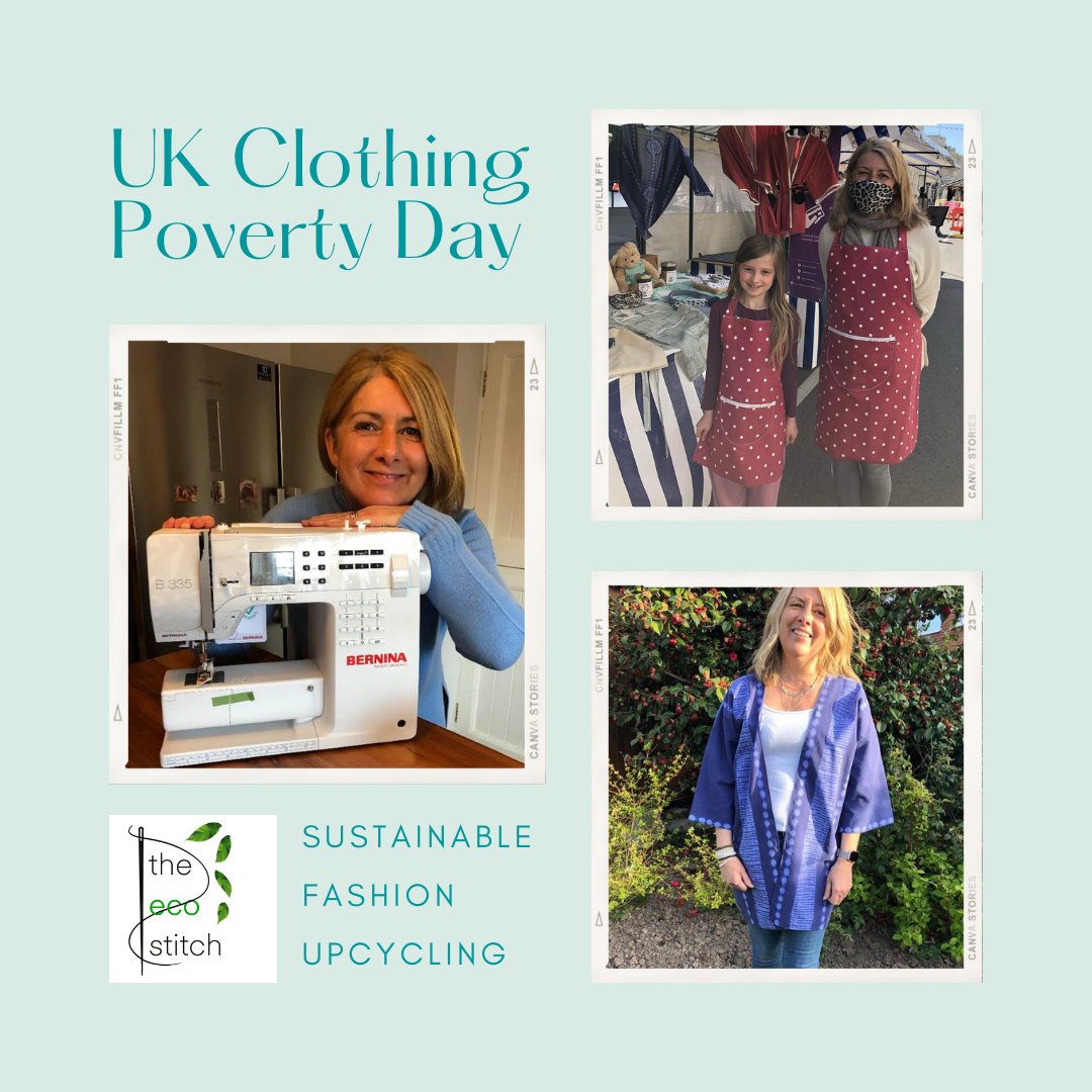 Today is UK Clothing Poverty Awareness day. 👕👗👖

For more more details: buff.ly/3gjFwzm

#upcycling #handmade #upcycle #vintage #recycling #recycle #zerowaste #fashion #upcycled #art #sustainablefashion #sustainable #upcyclingfashion #ecofriendly #wewuk