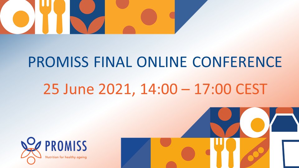 PROMISS Project (@promiss_vu) on Twitter photo Join our final online <a href="/PROMISS_VU/">PROMISS Project</a> conference on preventing #protein #malnutrition in older people and #sustainable protein.
🗓️ 25 June 2021
⏰ 2-5 pm CEST
👉 Free registration: bit.ly/promiss-regist…
📑Programme and more info: promiss-vu.eu/promiss-final-… Join our final online <a href="/PROMISS_VU/">PROMISS Project</a> conference on preventing #protein #malnutrition in older people and #sustainable protein.
🗓️ 25 June 2021
⏰ 2-5 pm CEST
👉 Free registration: bit.ly/promiss-regist…
📑Programme and more info: promiss-vu.eu/promiss-final-…
