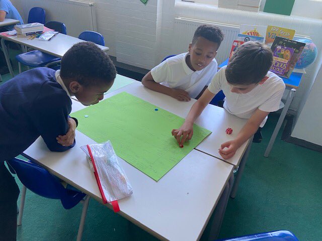Year 5 have been investigating where the Anglo-Saxons fit within history from around the world. 5J have designed, made and very much enjoyed playing their own board games based on their knowledge! (1/2)
