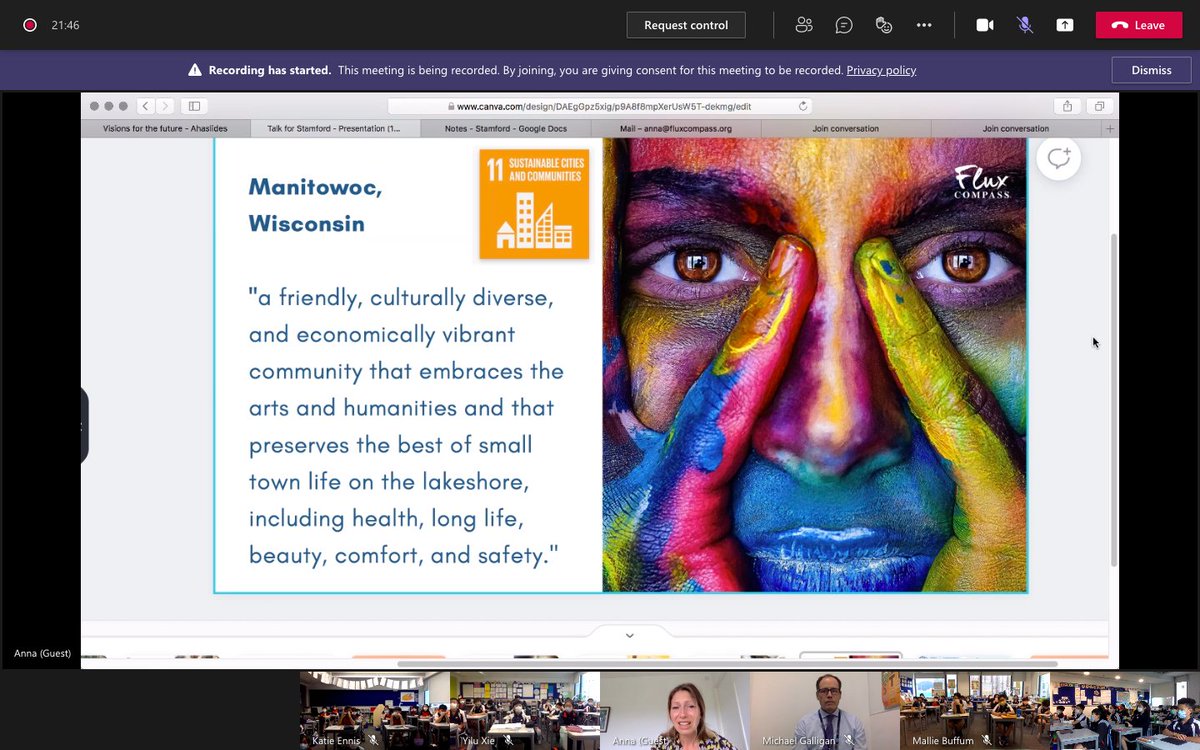 What a great day of #SustainableStamford virtual speakers! We shifted up a gear today in our focus on sustainability and how each of us can become better global citizen. #StamfordHK #CognitaWay