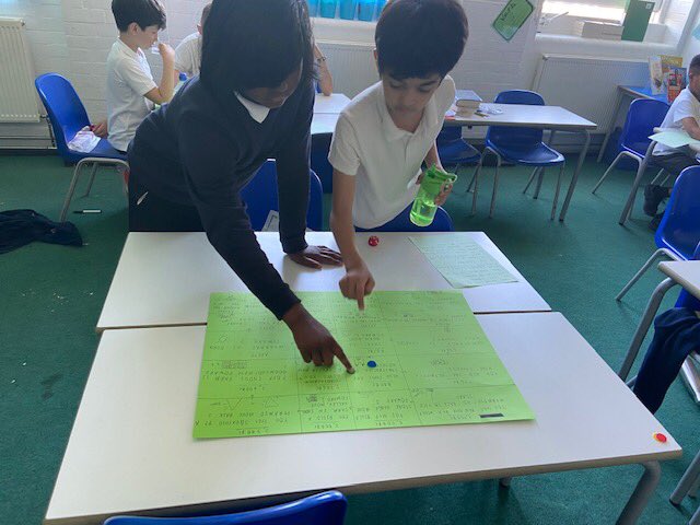 Year 5 have been investigating where the Anglo-Saxons fit within history from around the world. 5J have designed, made and very much enjoyed playing their own board games based on their knowledge! (2/2)