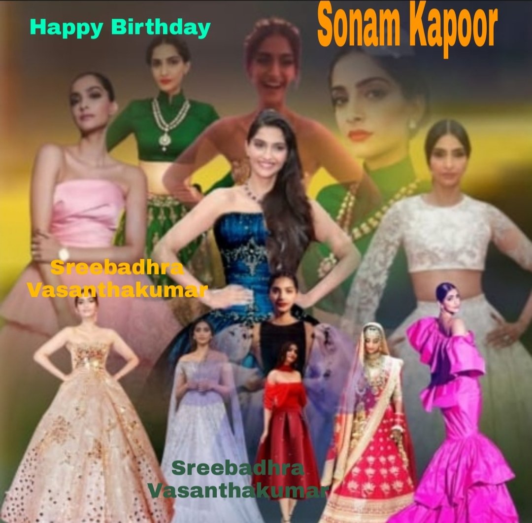 Happy  Birthday Sonam Kapoor 