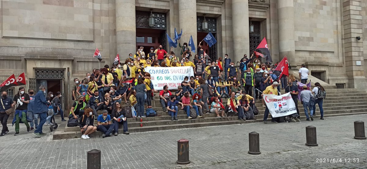 #Actualitat | La plantila de la UR4 de Correus a Sabadell (<a href="/SabadellUr4/">Ur4 Sabadell</a>) torna a treballar, però no aixeca la vaga
<a href="/CGTCorreos_/">CGT CORREOS</a>

diaritreball.cat/la-plantila-de…