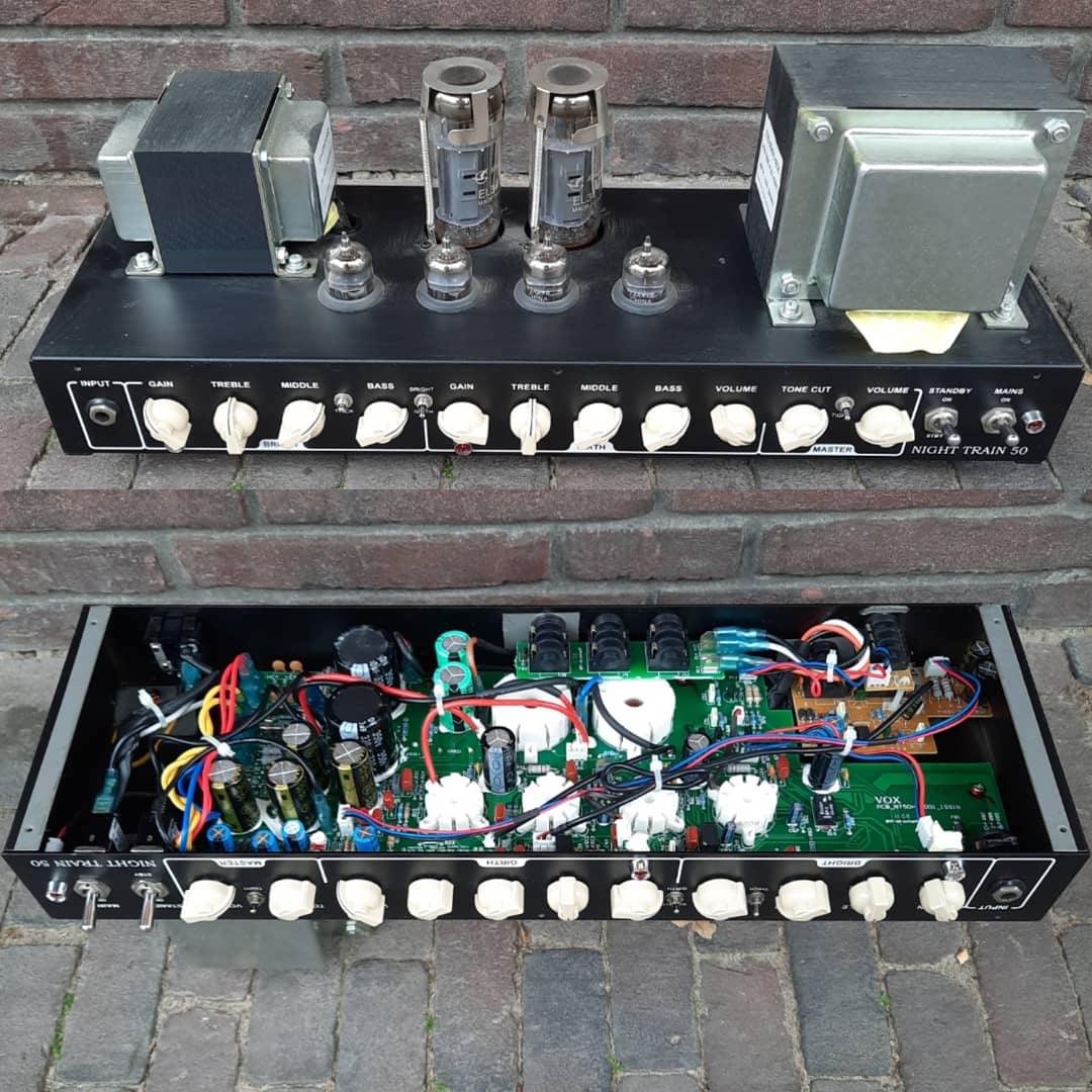GuitarShopDelft's tweet photo. Maintanance of a Vox Night Train 50.
@VOXamps #voxnighttrain #tubeamp #tubeamplifier https://t.co/JrvHuSJEUa