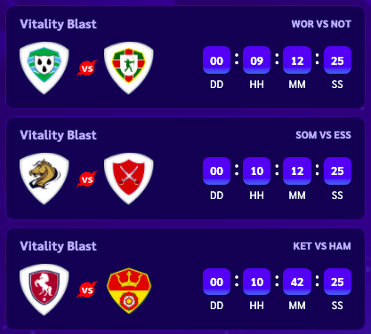 RageFanSocial's tweet photo. Participation open for several #Cricket matches like👇
🏏 #Worcestershire vs #Nottinghamshire
🏏 and many more.

⚡Create your teams now at: https://t.co/zNuOSgHQJF
⚡Huge Rewards to Grab!💰

$RAGE
#RageFan #FantasyCricket #FantasySports #VitalityBlast #WORvsNOT #T20Blast #PSL https://t.co/1bH5gA5CDU