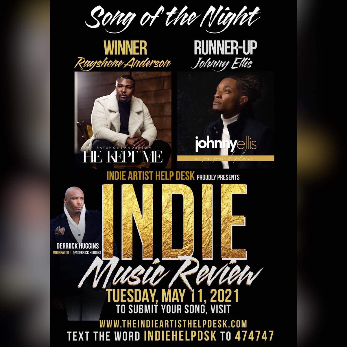 Thank you <a href="/MyIndieHelpDesk/">The INDIE Artist Help Desk</a>!