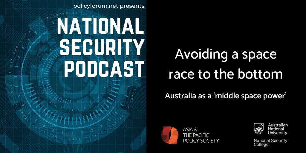 ANU Crawford School of Public Policy (@anucrawford) on Twitter photo 🎧 NEW EPISODE 🎧
On this #NatSecPod, <a href="/CassandraSteer/">Dr. Cassandra Steer</a>, <a href="/captainbrown/">James Brown</a> & <a href="/KMansted/">Katherine Mansted</a> join Dayle Stanley from <a href="/NSC_ANU/">ANU National Security College</a> to interrogate the opportunities & risks presented to Australia as a ‘middle space power’.
Listen now: bit.ly/2TaqKDd 🎧 NEW EPISODE 🎧
On this #NatSecPod, <a href="/CassandraSteer/">Dr. Cassandra Steer</a>, <a href="/captainbrown/">James Brown</a> & <a href="/KMansted/">Katherine Mansted</a> join Dayle Stanley from <a href="/NSC_ANU/">ANU National Security College</a> to interrogate the opportunities & risks presented to Australia as a ‘middle space power’.
Listen now: bit.ly/2TaqKDd