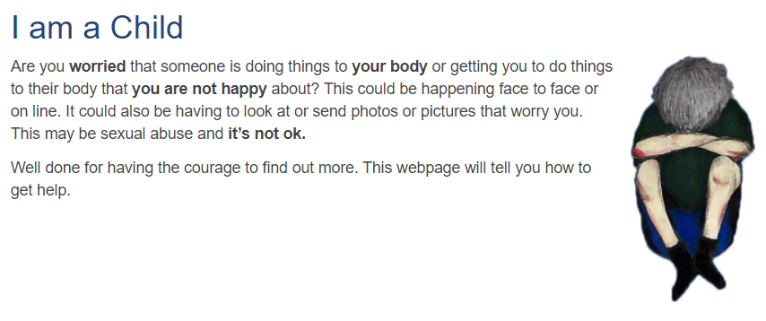 Crucial resource from <a href="/BCPFamilyInfo/">BCP Family Information</a> for children who may be at risk of sexual abuse #CSA. At @ActsFastUK we support families to pick up the pieces tinyurl.com/rd9v374
<a href="/BCPCouncil/">BCP Council</a> <a href="/PCCDorset/">Dorset PCC</a> <a href="/The_Shores_SARC/">The Shores - SARC</a> <a href="/NSPCC/">NSPCC</a> <a href="/bournemouthuni/">Bournemouth Uni</a> <a href="/Bournemouth_Psy/">Bournemouth Psych</a> <a href="/dorsetpolice/">Dorset Police</a> @VS_Dorset