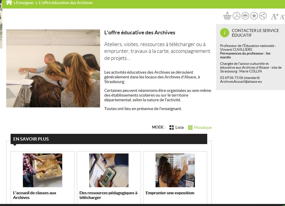 #journeeinternationaledesarchives
Saluons le partenariat fécond entre la @DaacStrasbourg et :
-les Archives d'Alsace (Colmar/Strasbourg)
-les Archives de la Ville et de l'Eurométropole de Strasbourg
3 professeurs relais/ dossiers pédagogiques/formations
bit.ly/2TWrVqt