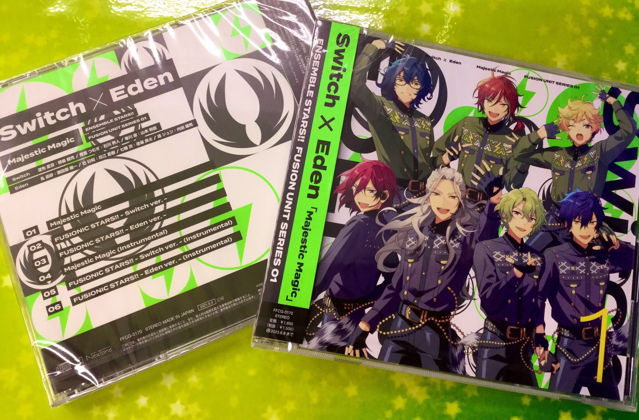 新作 あんスタ FUSION UNIT Switch Eden CD 「あんさんぶるスターズ!!」FUSION UNIT SERIES 01~Maj…