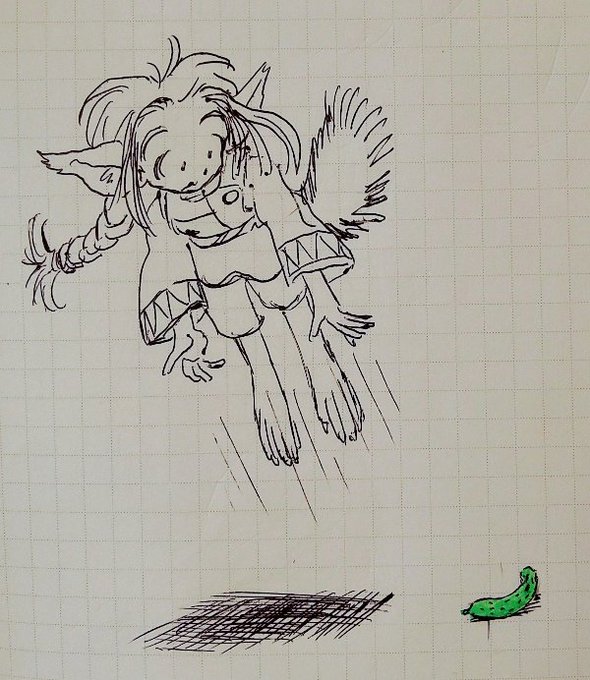 そっと横にきゅうりを置いたときの #オカチ 