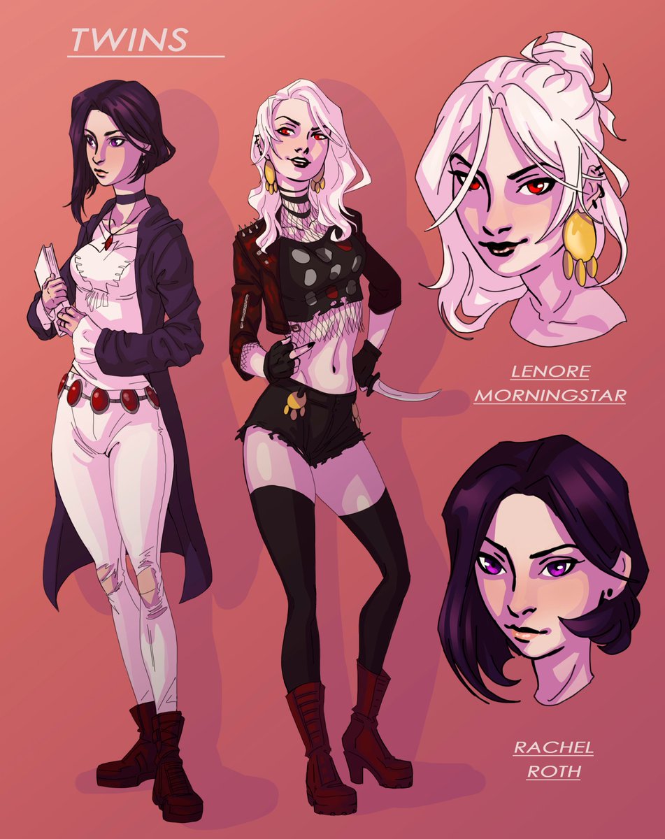 We may look different, but we share blood. Tell me, sister, have you forgotten me? Have you accepted Damian as I've embraced Hafid? We are just like them, nothing but birds flying away from the world. Look at me, Rachel. Am I you?

#damirae #rachelroth #lenore #damianwayne #raven