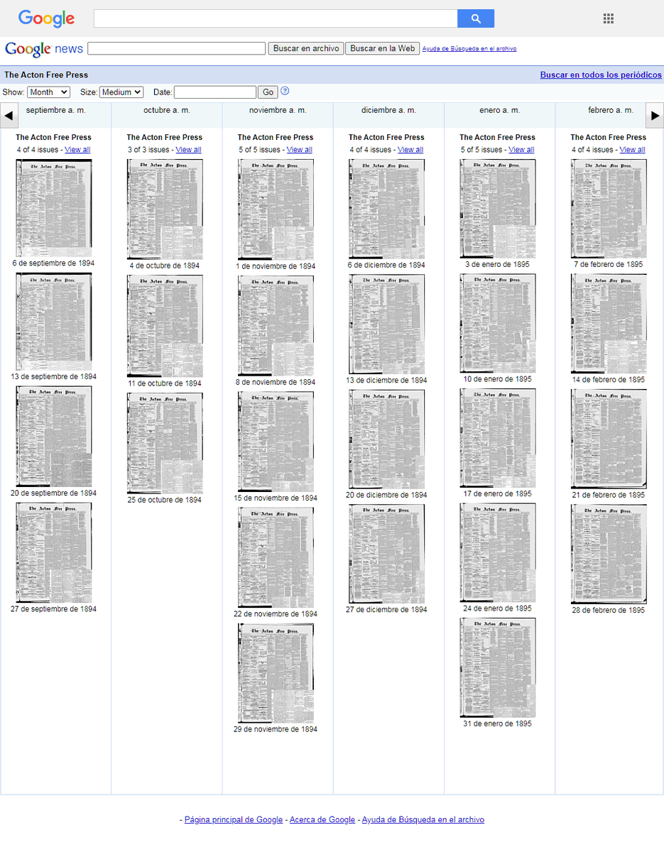 Uno de los mayores tesoros periodísticos que todavía esconde la red: colección de 2.409 periódicos a texto completo, de los últimos tres siglos. Una maravilla con la que pasar las horas husmeando.  
news.google.com/newspapers