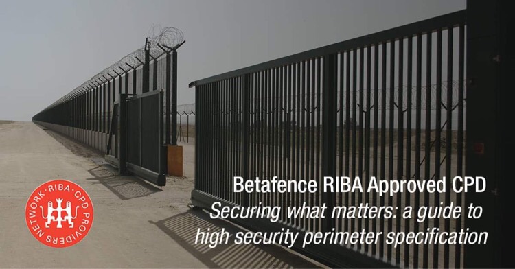 Involved in high security perimeter protection specification? Don’t miss our latest must see RIBA approved CPD.

Book today betafence.com/en/news/new-hi…

#RIBACPD #specification #perimeterprotection #securingwhatmatters