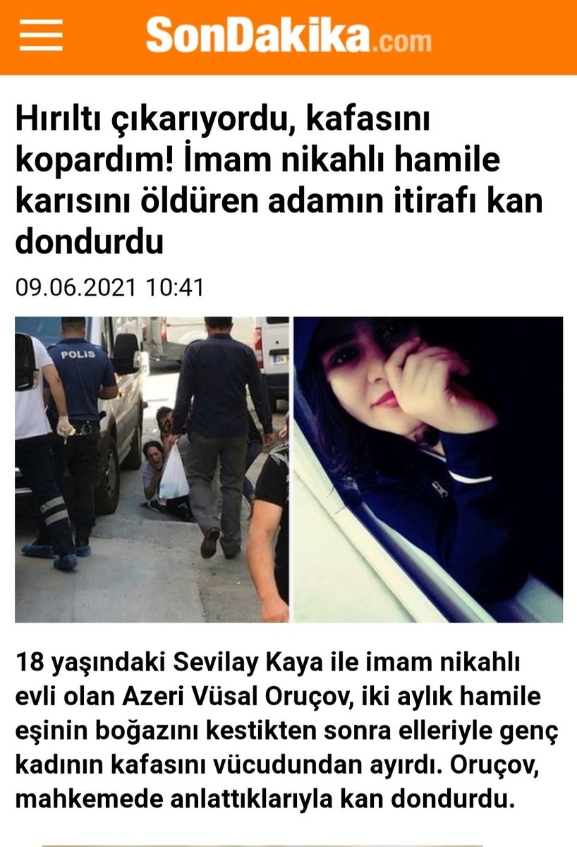 Evet!
Adalet Bakanı Abdülhamit Gül 
'Bir kadın daha ölecek olursa anayasayı değiştiririz! Diyordunuz!
Buyrun bir kadın daha feci şekilde gitti🤦🤦😔
Köklü bir çözümü merakla bekliyoruz!
#KadınaŞiddeteDurDe artık 🙏😔