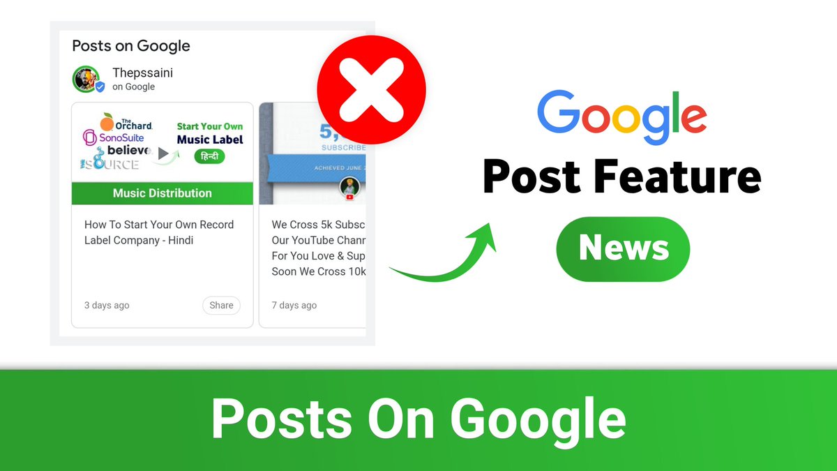 thepssaini's tweet image. Bad News - Posts On Google Is Going Away On July 20, 2021 

🔥 Video : youtu.be/POSqMq5vLBA

🔥 Article : thepssaini.com/posts-on-googl…  

#postsongoogle #googleposts #thepssaini #googleupdate #googleknowledgepanel