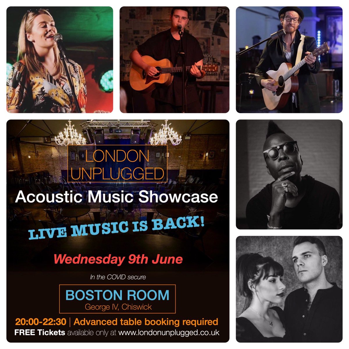 London Unplugged tweet media