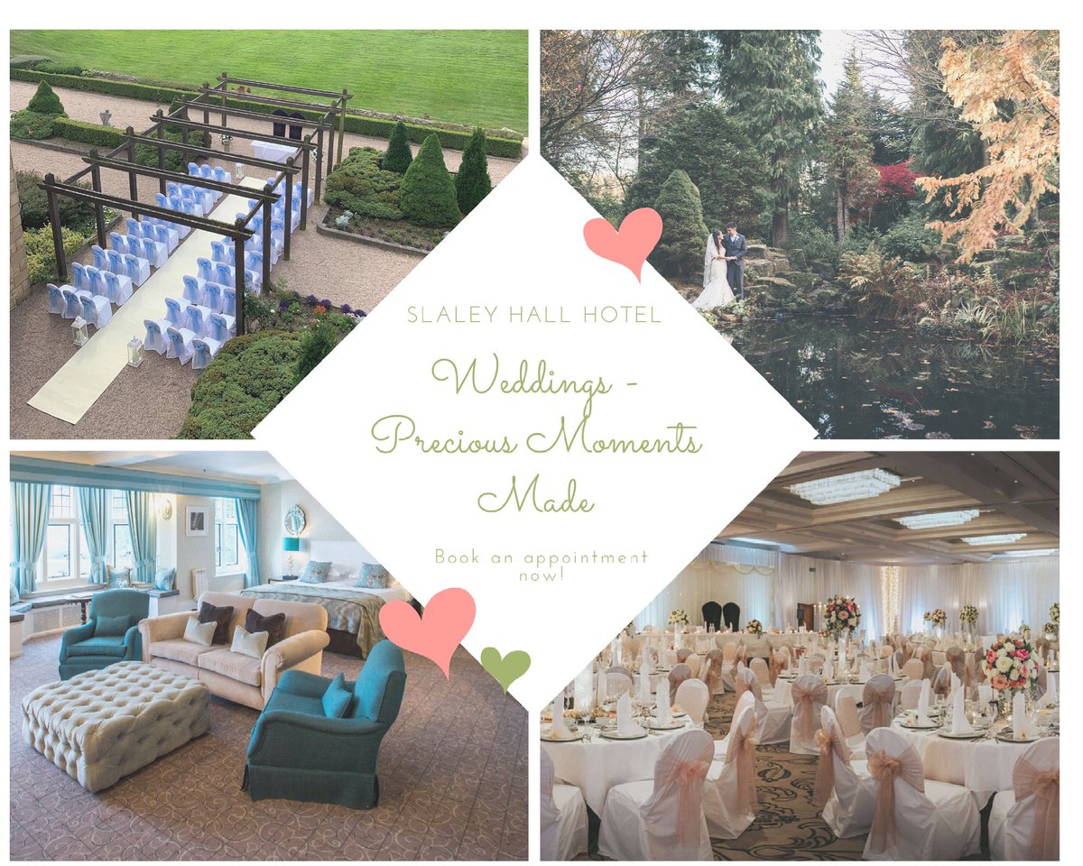 Recently engaged 🎉☺️ congratulations!!Are you ready to start planning the big day? Why not pop along to our wedding open evening on Wednesday 7th July 5.30-8pm. To book on call us 01434 676 512 or email events@slaleyhallhotel.com for more details. #wedding #hotel #bigday