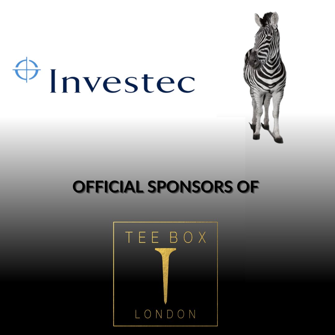 We are delighted to announce that @investec have become official sponsors of Tee Box London!

It is a privilege to be aligned with this global Bank and Wealth manager, who have a history of sponsoring successful sporting brands and events in Golf, Horse Racing and many more.
