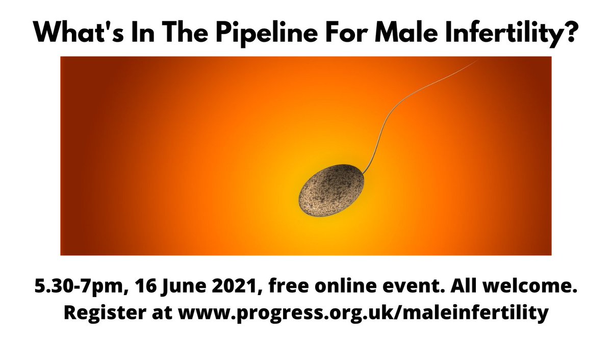 PET_BioNews's tweet photo. Register now for PET's free online event What's In The Pipeline for Male Infertility? on Wed 16 Jun 21 5.30-7pm BST. Speakers: Dr Sarah Martins da Silva, Professor Robert Brannigan, Jamie Chorlton &amp; Dr Tiffany Wood. Register at https://t.co/7YwnKxGLvd #fertilitypipeline @scotgov https://t.co/rTeYECa9fL