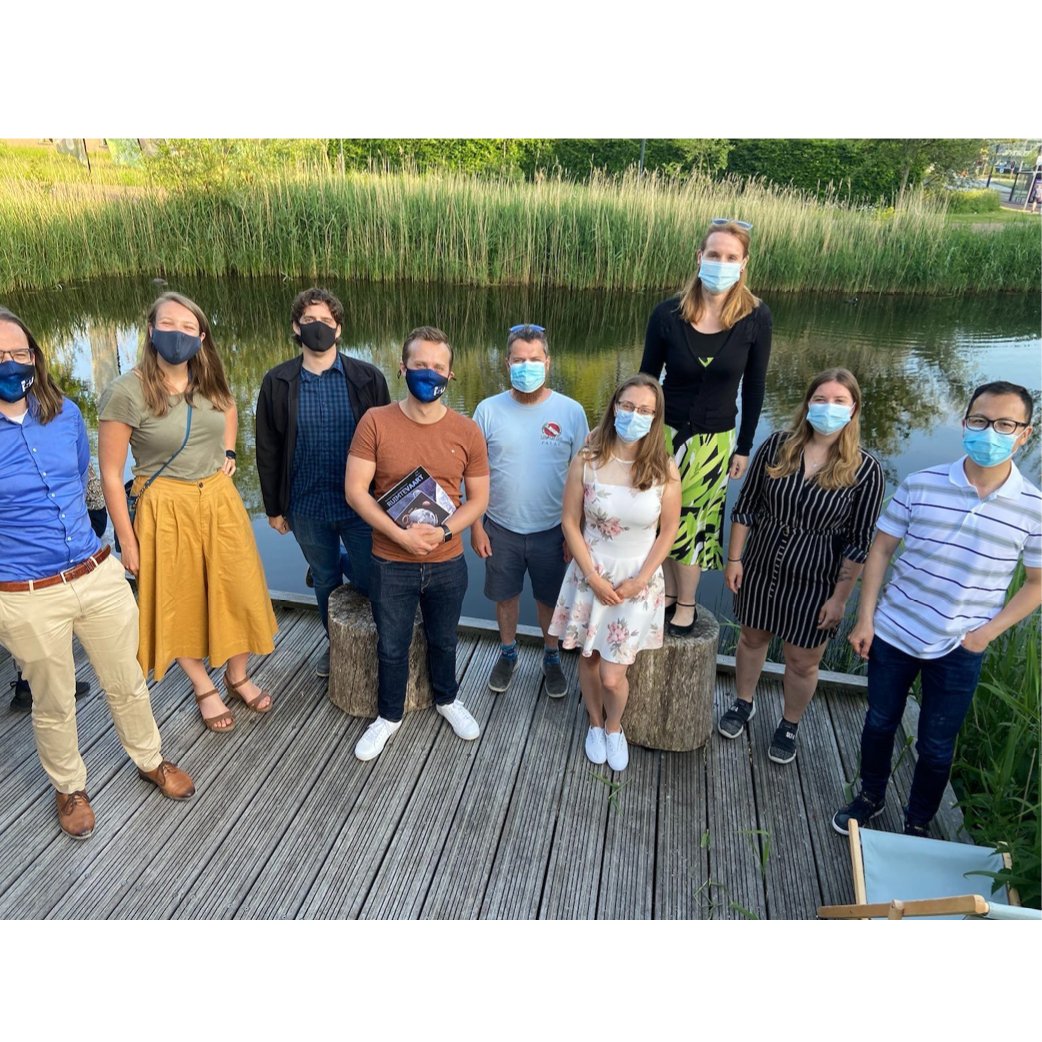 SSPF_NL's tweet photo. On June 3 we organized a COVID-proof Meet &amp; Greet in Leiden, with our NL-connected participants from @ISUnet #SSP18, #SSP19, #ISP20 and #SHSSP21 got together to meet with our future #SSP21 participants. A sunny and delightful afternoon!

#myspacecareer #spacestudies #sspf #isu https://t.co/Pp9R00tJ2s