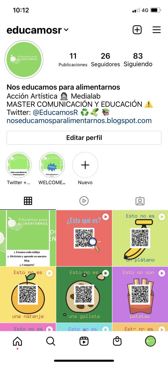 ACCIÓN ARTÍSTICA ⚠️🥒
INSTAGRAM <a href="/EducamosR/">Educamos para alimentarnos</a> <a href="/carescano/">Carlos Escaño</a> @MercedesBMartin <a href="/FatimaUlierte/">F.</a> <a href="/Cristinalara_LV/">Cristina Lara Vargas</a> #medialab