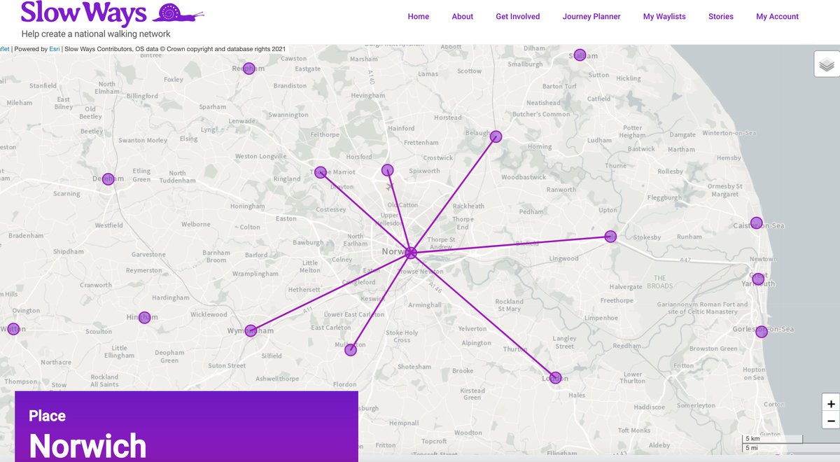 SlowWaysUK's tweet image. We&apos;re looking for people in every town and city in Great Britain to help create a national walking network with over 7,000 routes.

Could you walk and review your local #SlowWays this summer?

It&apos;s easy. Search for your town beta.slowways.org choose a route and walk it!