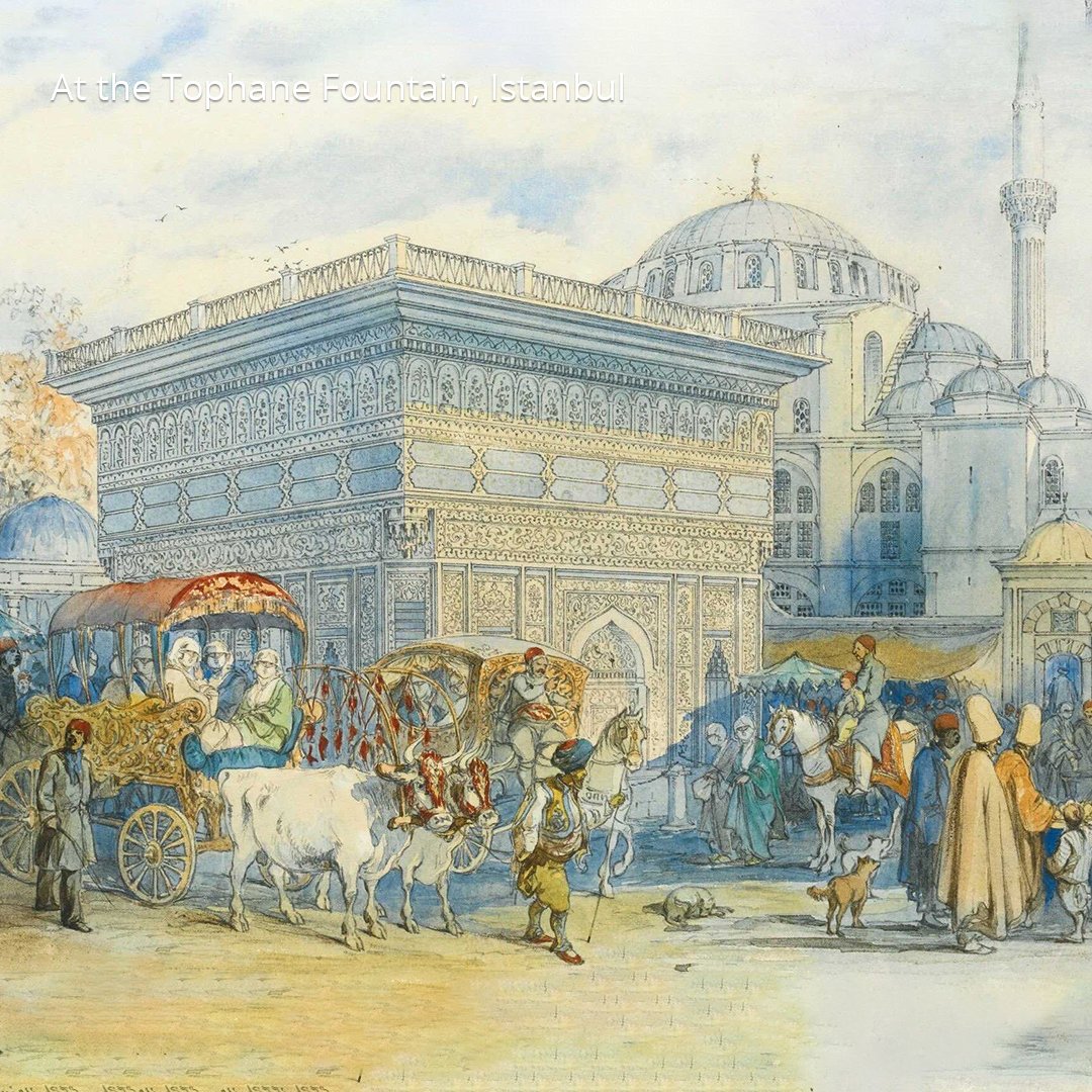 1816-1882 yılları arasında yaşamış olan İtalyan ressam Amadeo Preziosi’nin fırçasından dönemin İstanbul’u 🎨