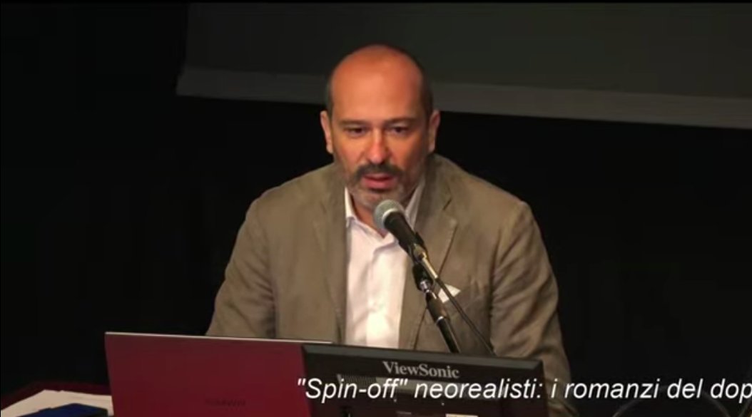 PremioStrega's tweet photo. Interviene @giorgionisini, curatore del convegno, con «“Spin-off” neorealisti: i romanzi del dopoguerra nell’immaginario audio-visivo»
#Strega75 #PremioStrega2021

In diretta sul canale YouTube Sapienza CREA ➡️ https://t.co/bd4Bf7ARtI https://t.co/GD79SO7sub