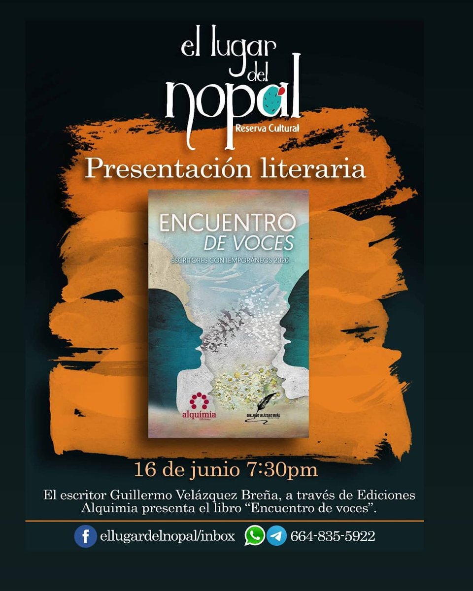 EdicAlquimia's tweet photo. Los esperamos !!! https://t.co/n89q94Jggw