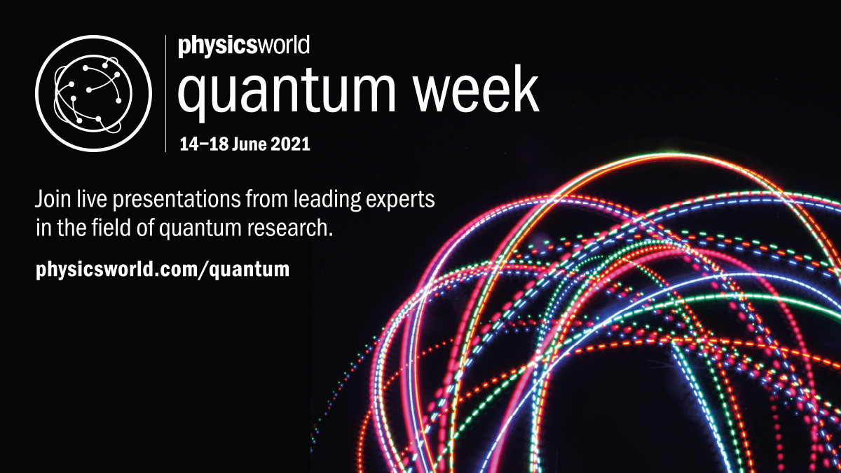 QuantSciTech's tweet image. Next week, Physics World is excited to bring you #QuantumWeek, a series of free-to-attend scientific presentations in the field of #Quantum science and technology. Find out more and register for the talks you&apos;re interested in ow.ly/aGsI50EUVF8