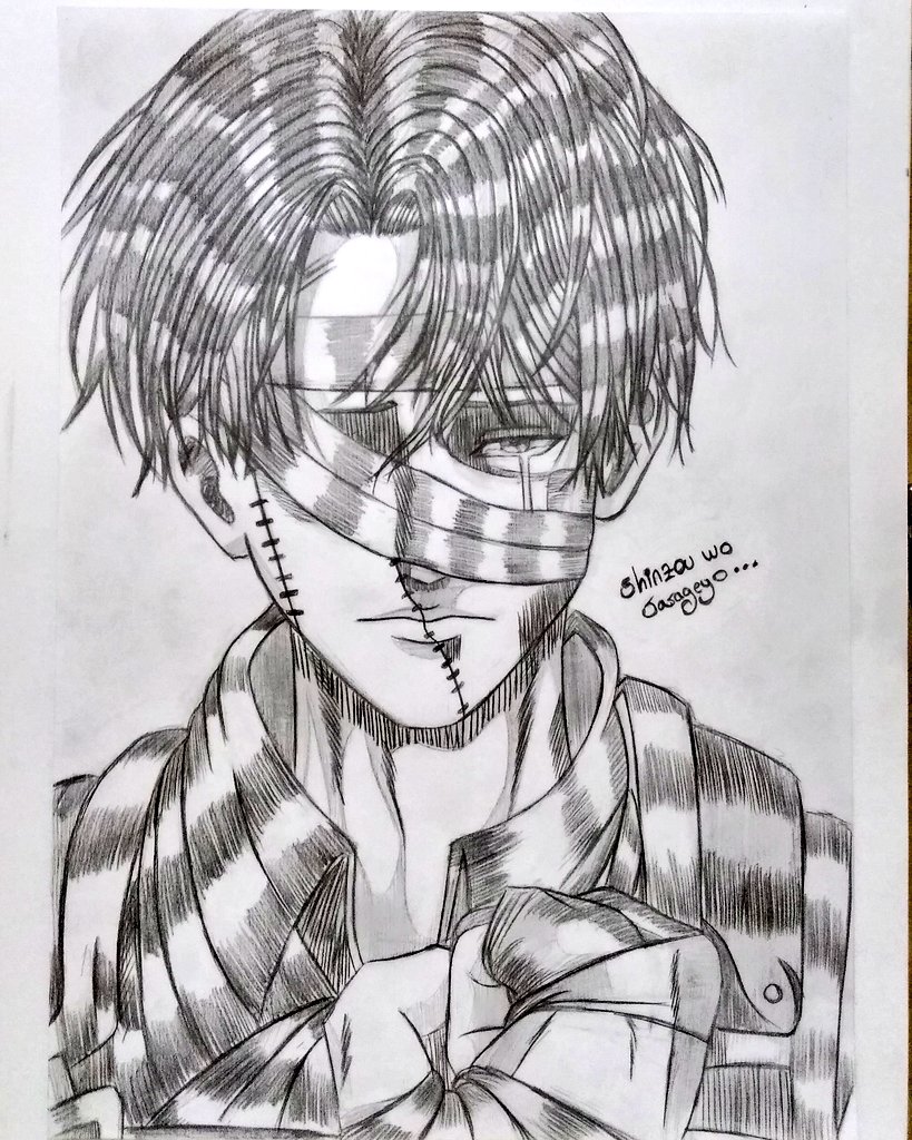 natsu_53_'s tweet photo. Shinzou Wo Sasageyo...
#Levi #leviackerman #aot139spoilers #attackontitanfanart #AttackOnTitan139 #fanart #ArtistOnTwitter #art #animeboy #anime #ShingekiNoKyojin #AttackOnTitanspoiler #attackontitanchapter139 https://t.co/kp7eXh72Iy
