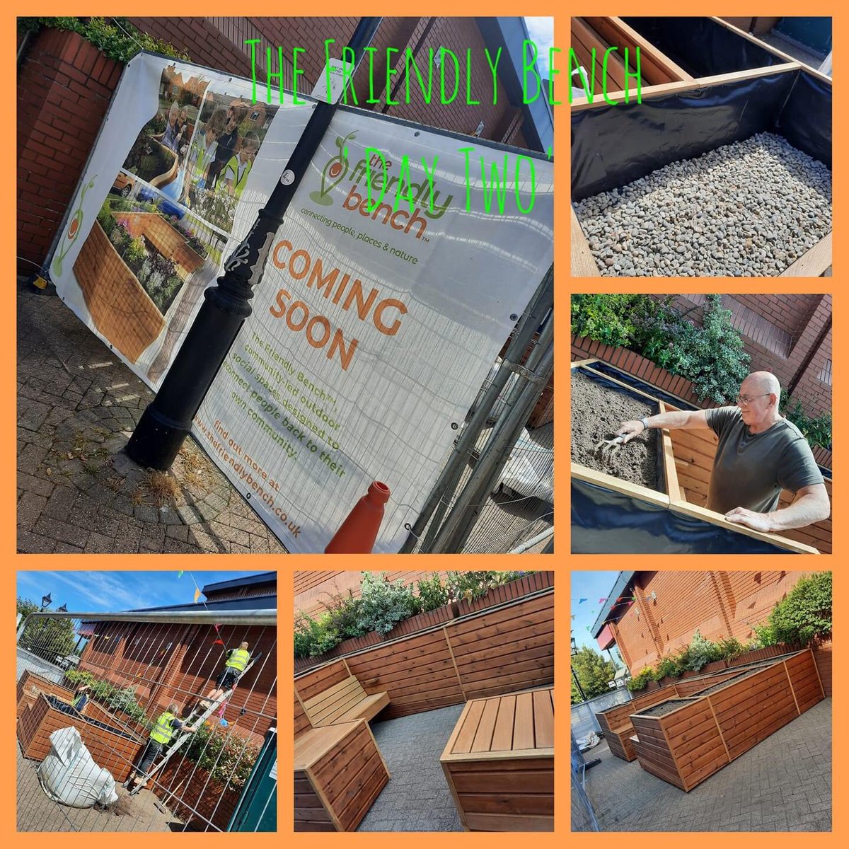 Friendly_Bench's tweet image. Look what’s coming to Halesowen - our latest addition to The Friendly Bench®️ Network @HalesowenBID 

Work continues today - watch this space for more news 😁🧡

#TheFriendlyBench #Halesowen #ConnectingCommunities #ConnectWithNature #ConnectingPeople #connectingplaces