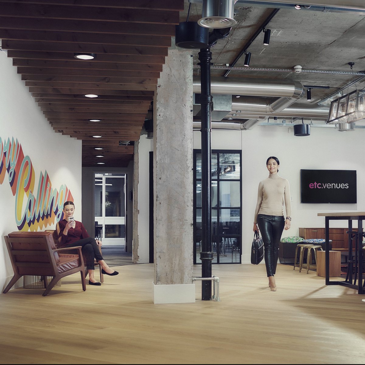 etcvenues's tweet image. At our venues, enjoy open spaces with plenty of natural light and room to breathe… sit… stand… and mingle. 

We’re not back to ‘normal’, we’re back to excellence. Come see for yourself.

#BackToExcellence
#etcvenues #Meetings