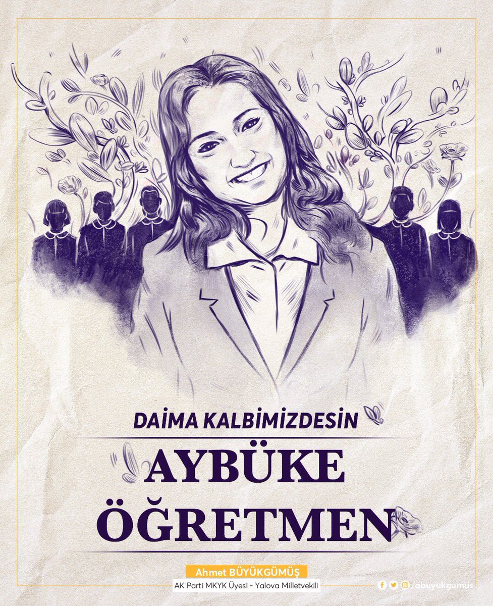 abuyukgumus's tweet photo. PKK’lı hainlerin düzenlediği terör saldırısıyla henüz 22 yaşındayken şehadete ulaşan #AybükeYalçın öğretmenimizi saygı, rahmet ve minnetle anıyorum. https://t.co/139t2n62HR