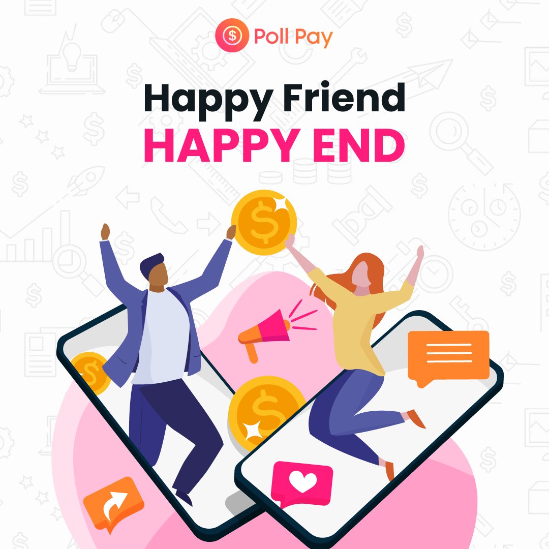PollPay's tweet photo. To celebrate yesterday's Best Friends Day, we have decided to double all friend-related rewards until the end of the month!

-Double your signup bonus.
-30% instead of 15% bonus of what your friends earn.
#worldoceansday #nationalbestfriendday #surveys #surveymoney #surveyincome https://t.co/vsKPJBASj8