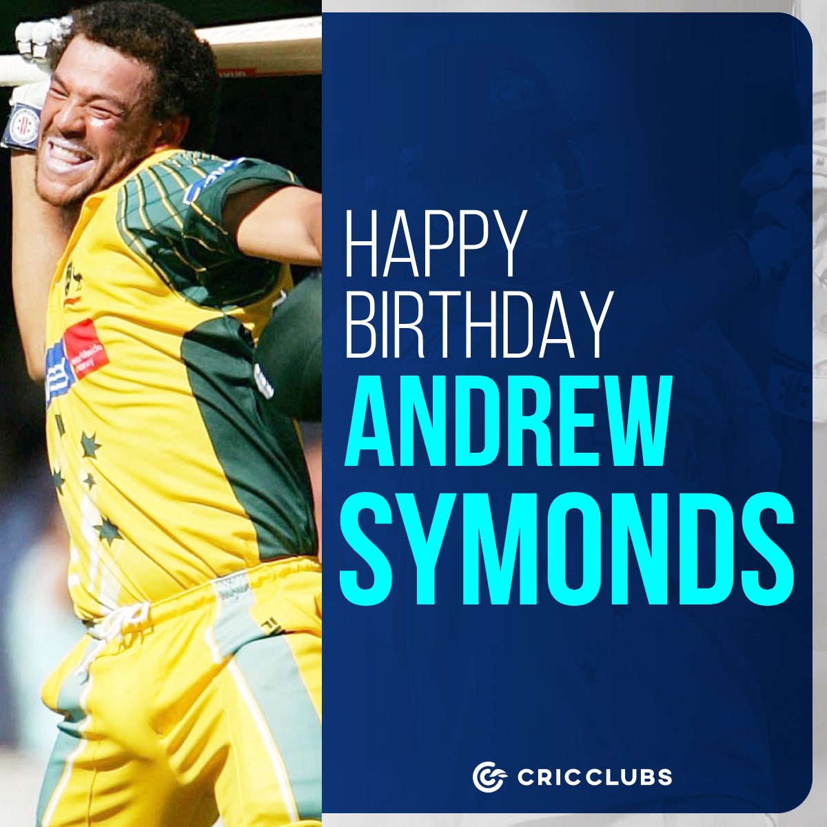 Wishing former all-rounder Andrew Symonds a very happy birthday.    